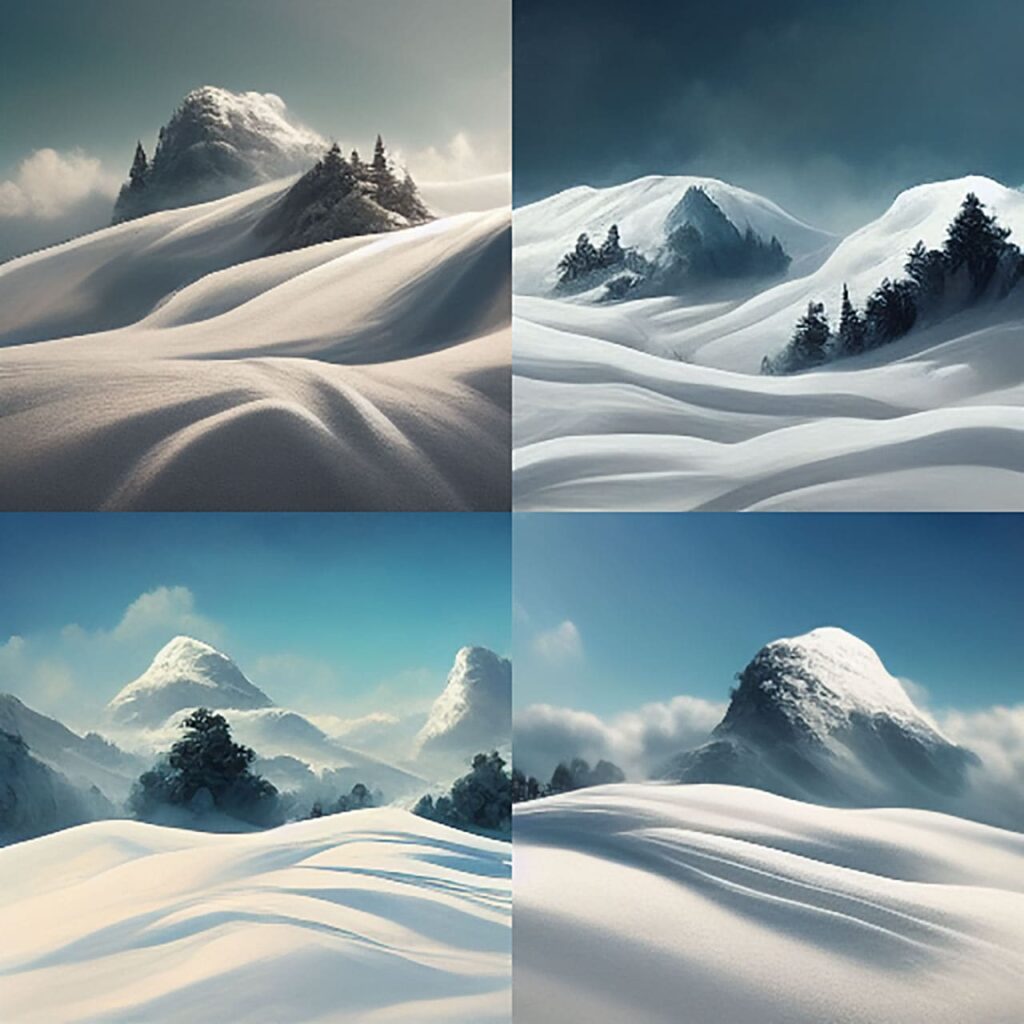 Midjourney landscapes v3